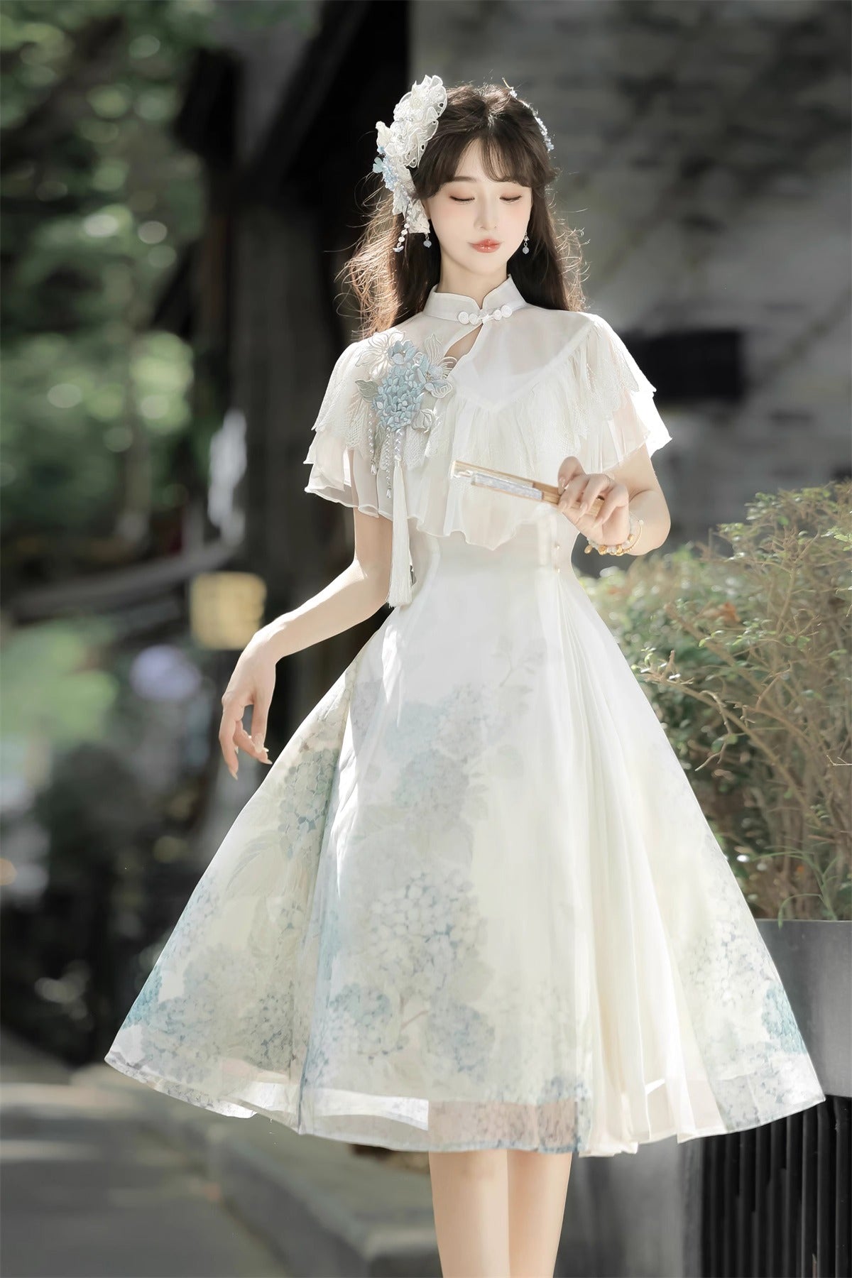 Hydrangea Message ワンピース【未知星辰的来信】