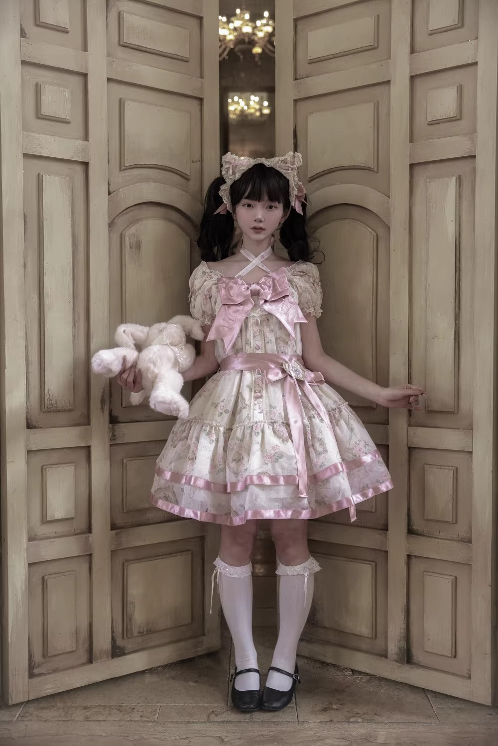 【受注予約~3/5】Victoria Cat ワンピース(タイプ2) 【Moon River】