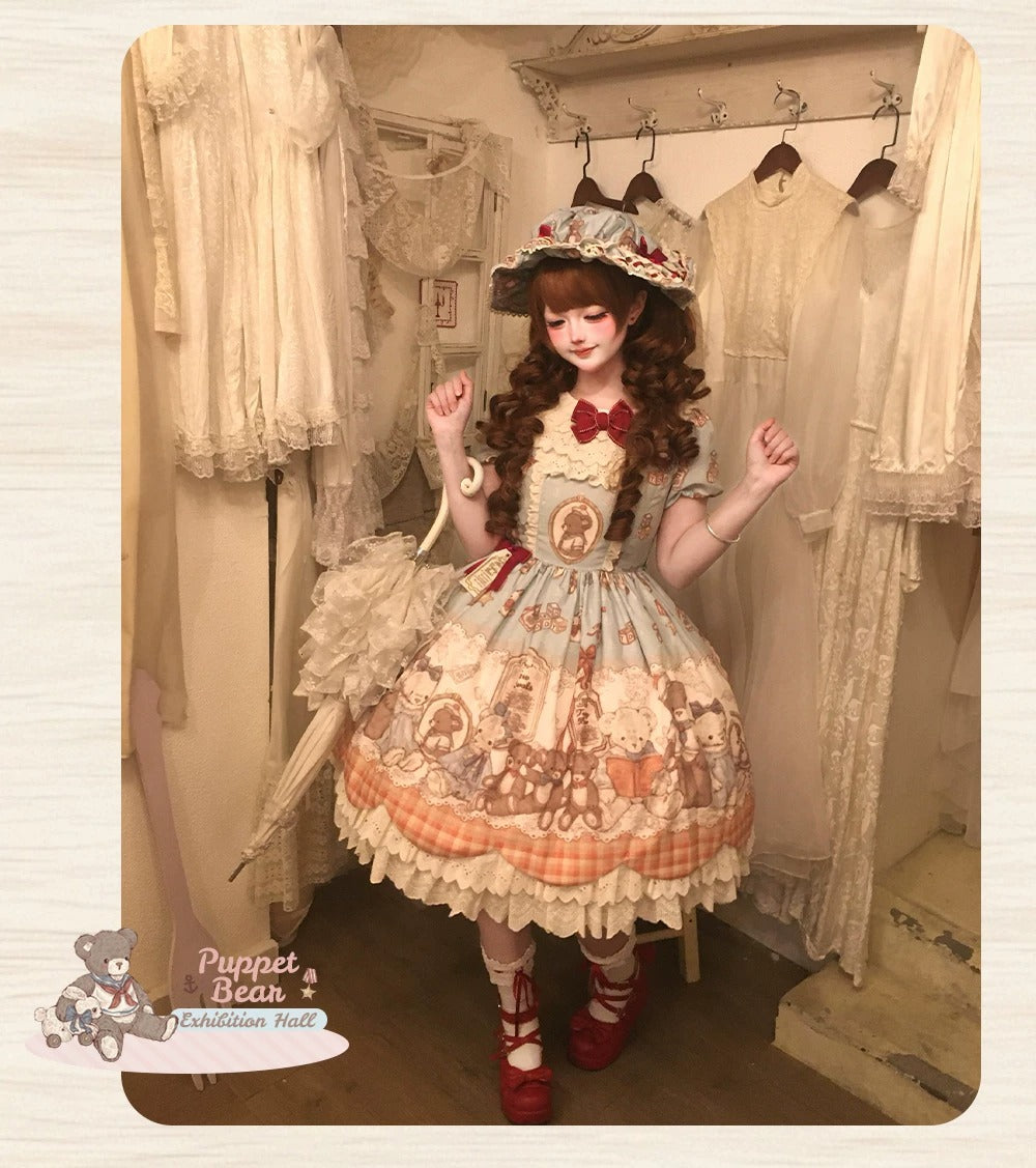【受注予約~8/4】Teddy Bear Museum ワンピース【First Dream】