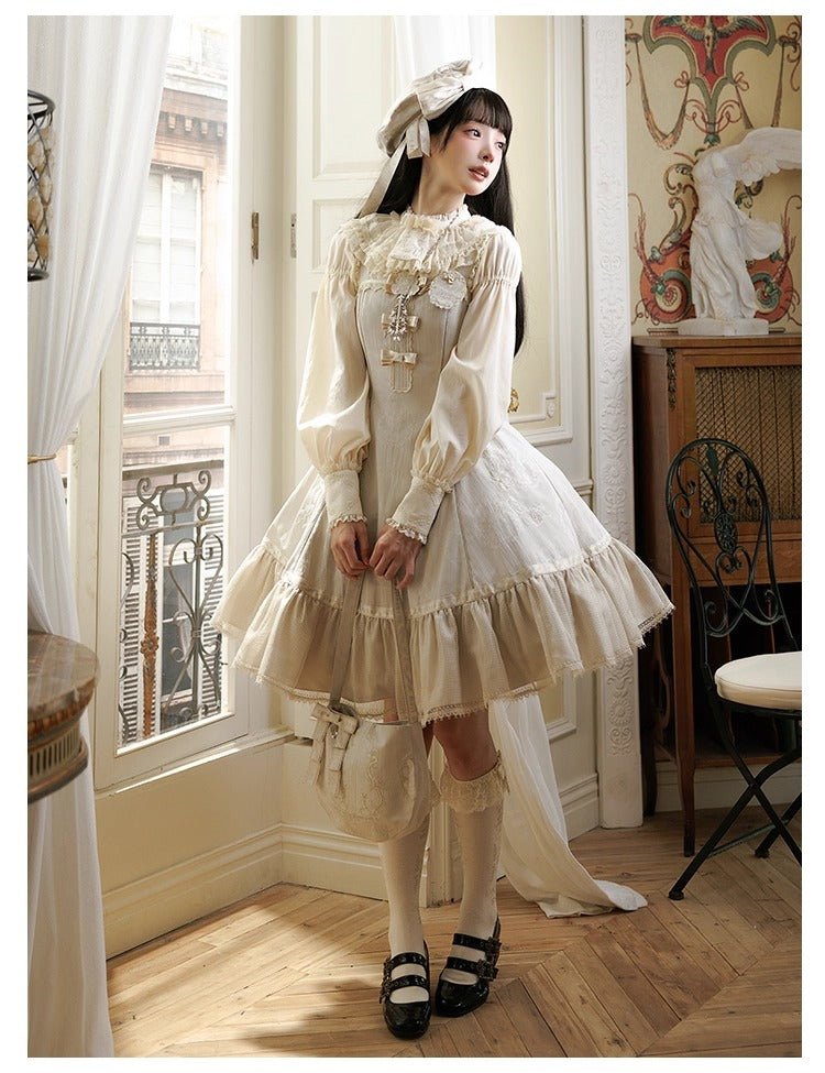 【受注予約~9/9】小夜曲 ジャンパースカート【NDC】