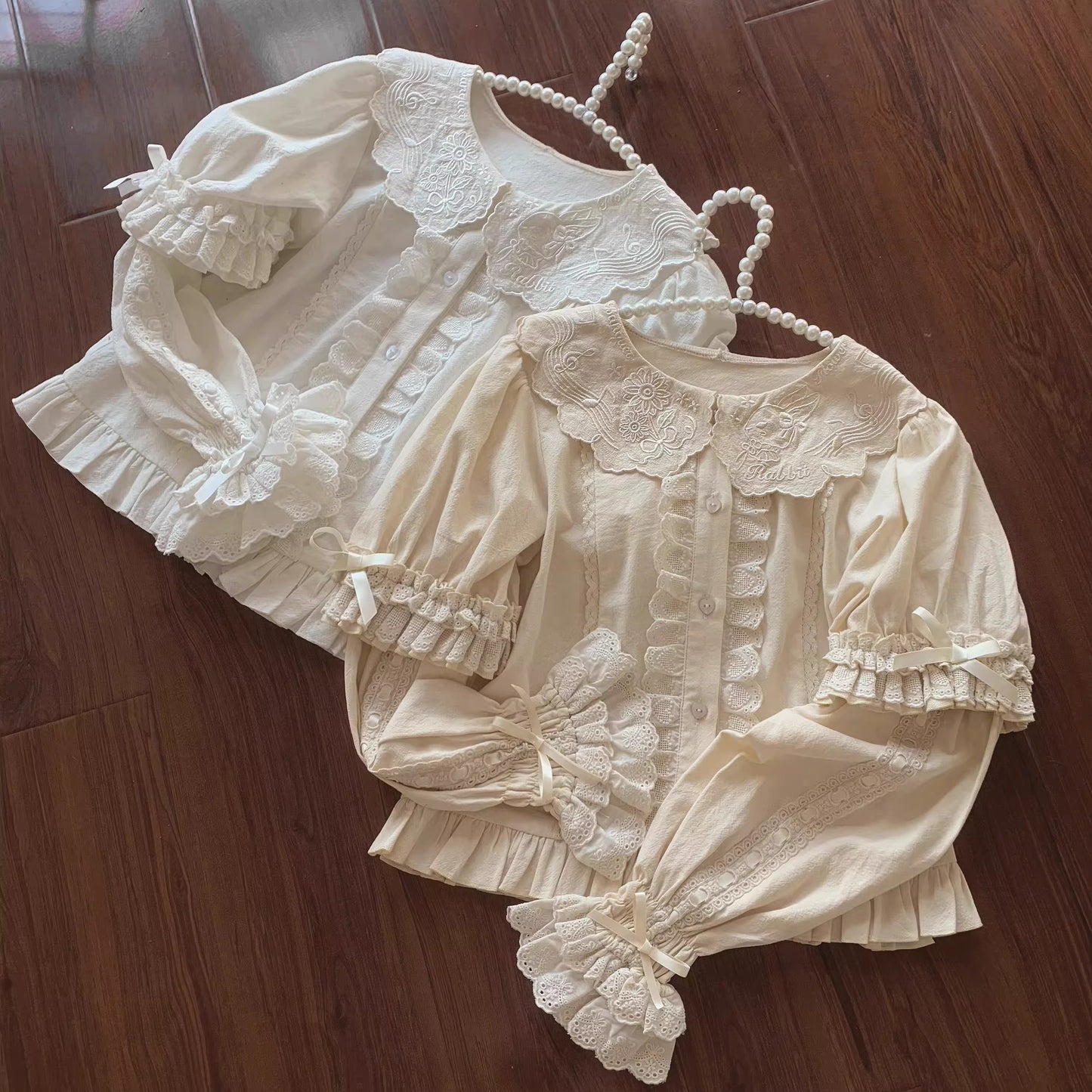 Spring Rabbit ブラウス【Flower Banquet】