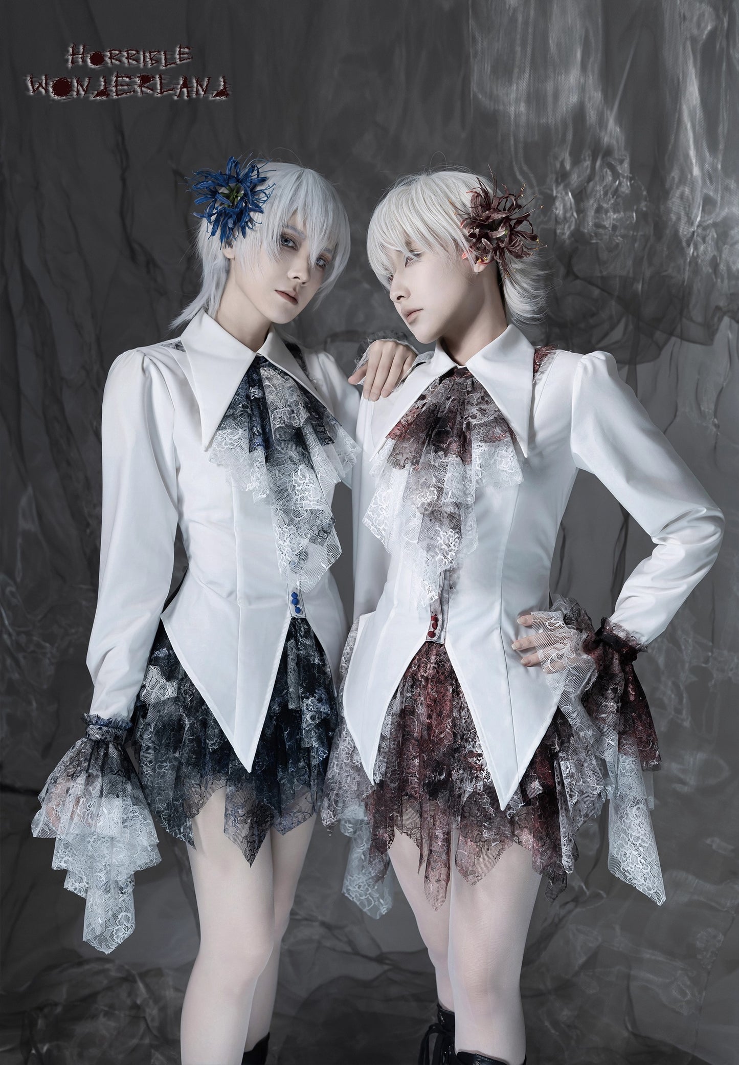 【受注予約~12/10】Horrible Wonderland ブラウス(無地ver.)【Lilith House】