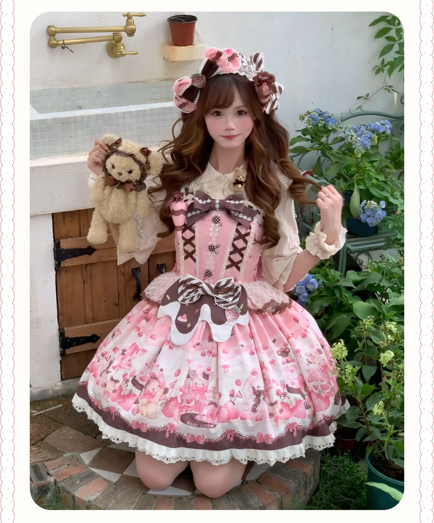 【受注予約~10/14】Sweetheart Berry Jar アクセサリー【芝士咩咩】