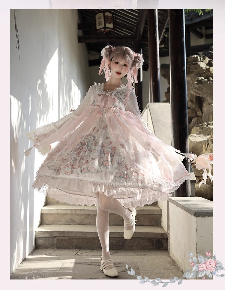 [Pre-orders open until March 18th] Carousel Bloom Dress [Dream Lolita]