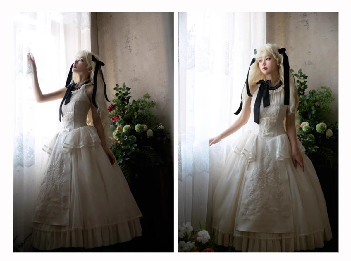 【受注予約~1/13】Liberty Letter ワンピース【Snow】