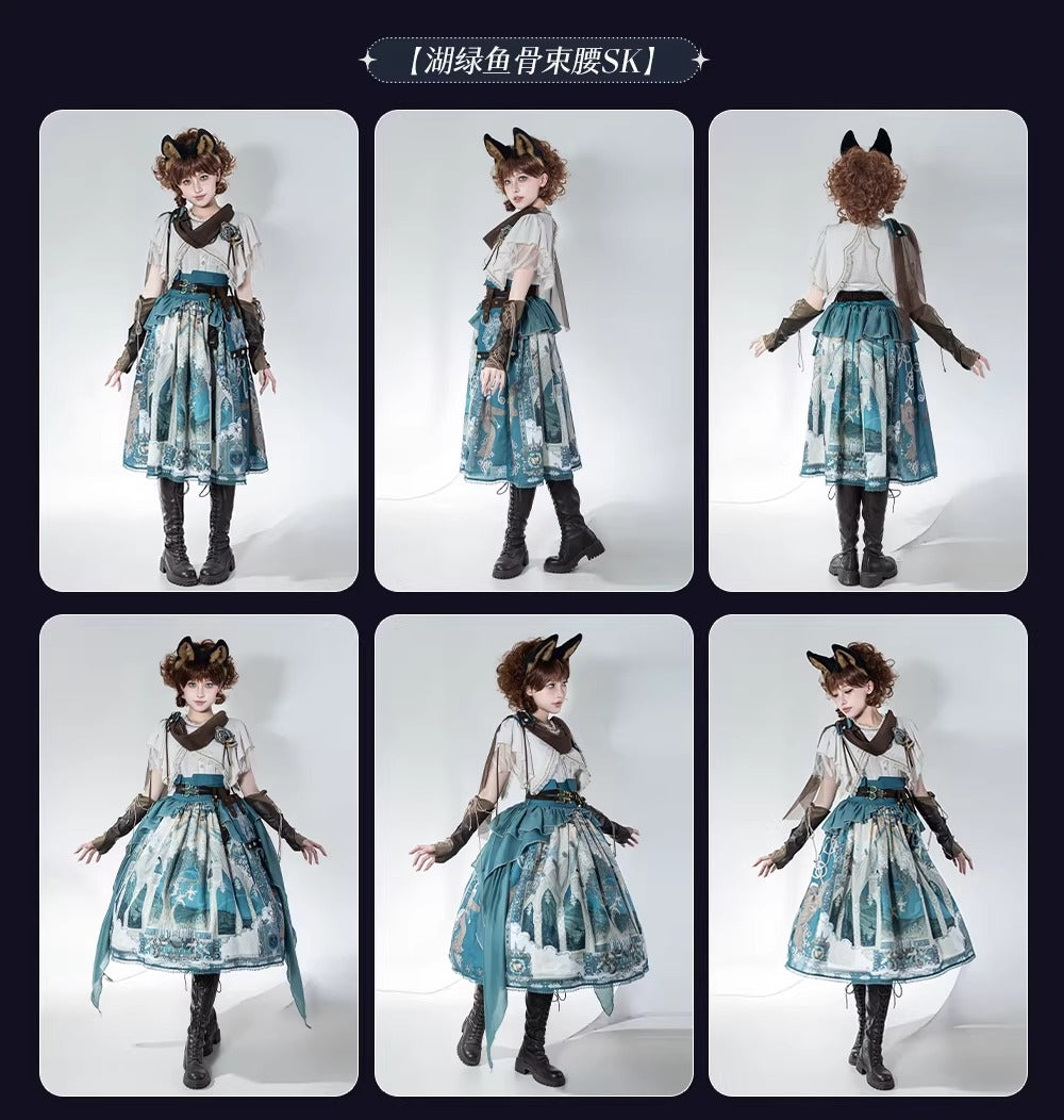 【受注予約~3/8】Hymn of the Timeless Hall トップス・スカート・フルセット【物語者】