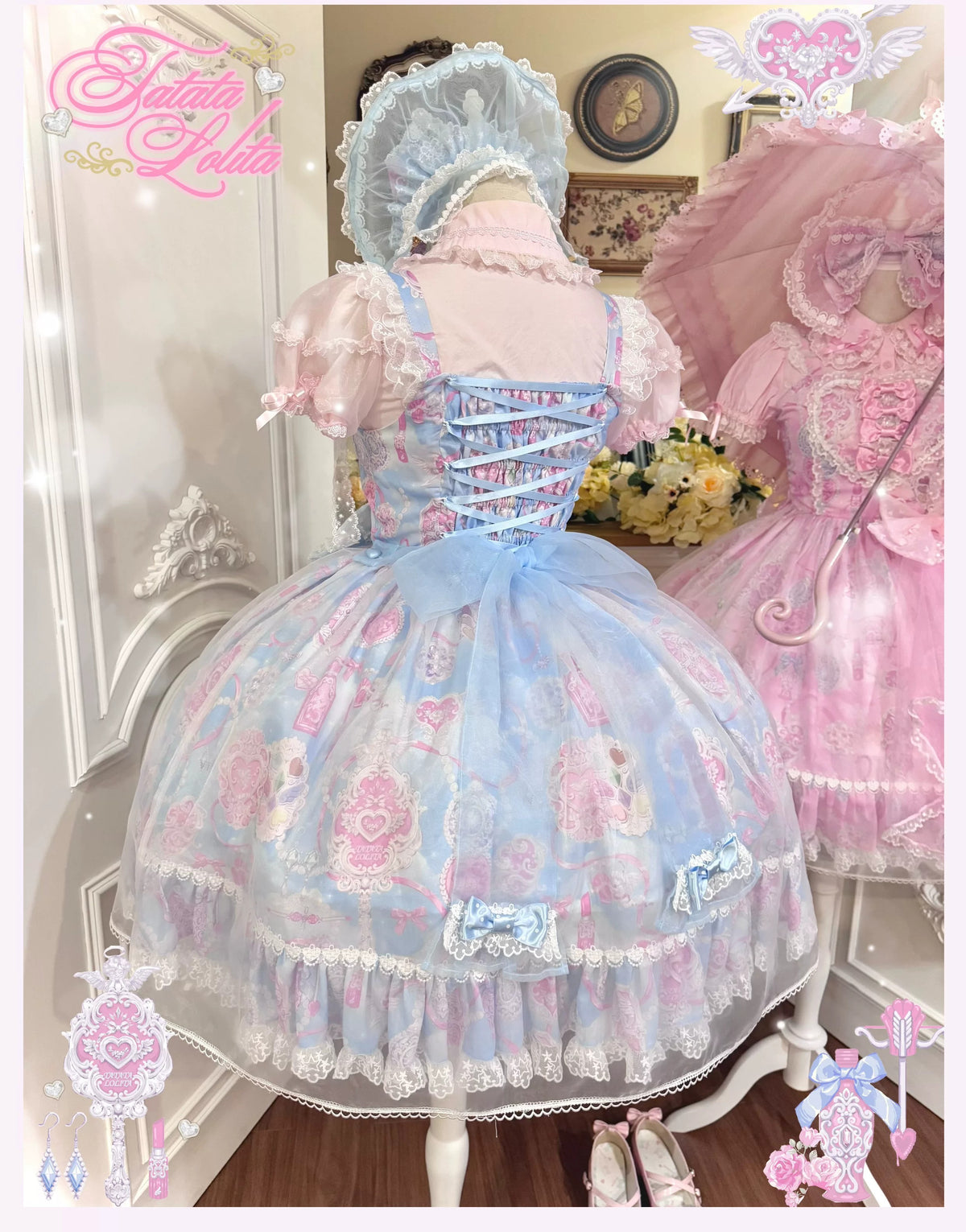 Lady Bouquet アクセサリー【TaTaTa Lolita】
