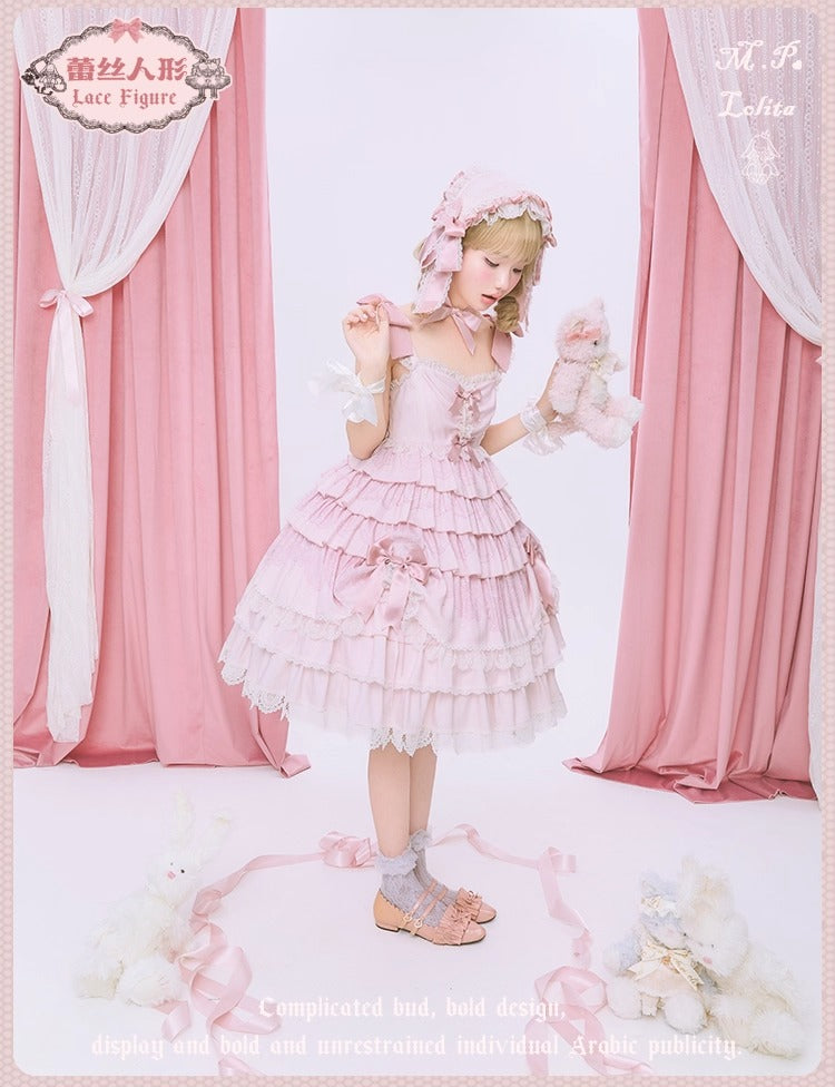 【受注予約~12/23】Race Doll ジャンパースカート(タイプ2)【花与珍珠匣】