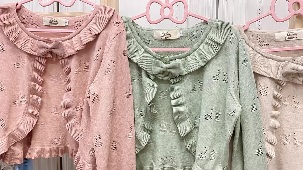 Cherry ボレロカーディガン【Little Dipper】