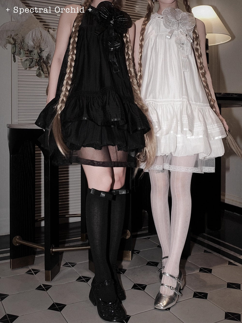 【受注予約~9/2】Spectral Orchid ワンピース(タイプ1)【魔女販售】