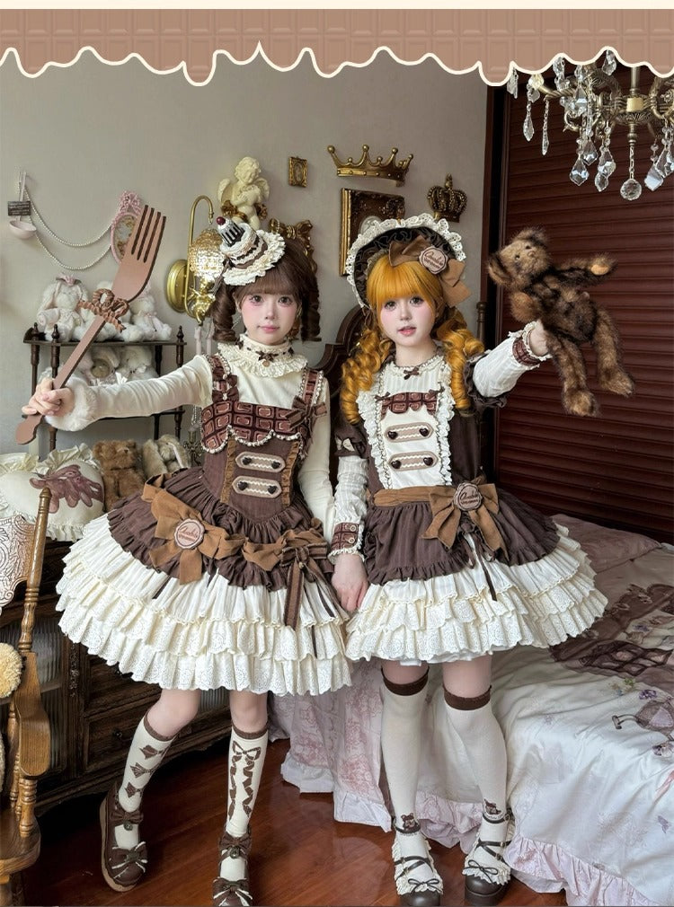 [Pre-orders until October 9th] Hazelnut Cocoa Dress/Jumper Skirt [Doujingo]