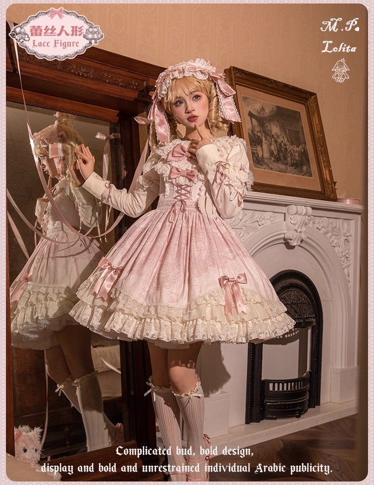 【受注予約~12/23】Race Doll ジャンパースカート(タイプ3)【花与珍珠匣】