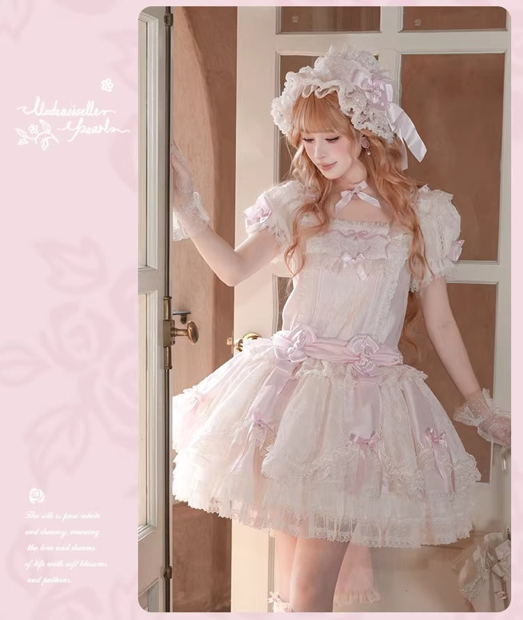 【受注予約~4/2】Antique Race アクセサリー【花与珍珠匣】