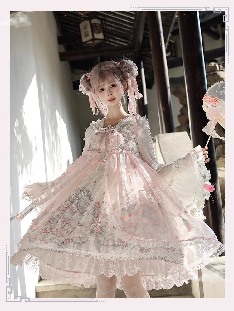 [Pre-orders open until March 18th] Carousel Bloom Dress [Dream Lolita]