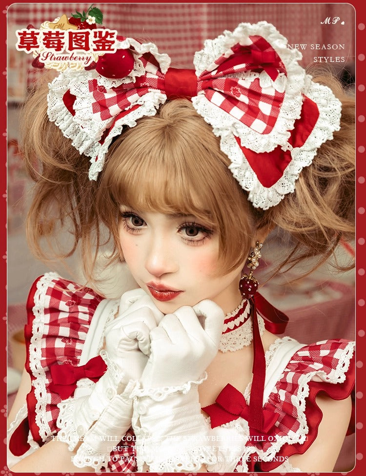 【受注予約~11/18】Strawberry Cake Illustration アクセサリー【花与珍珠匣】