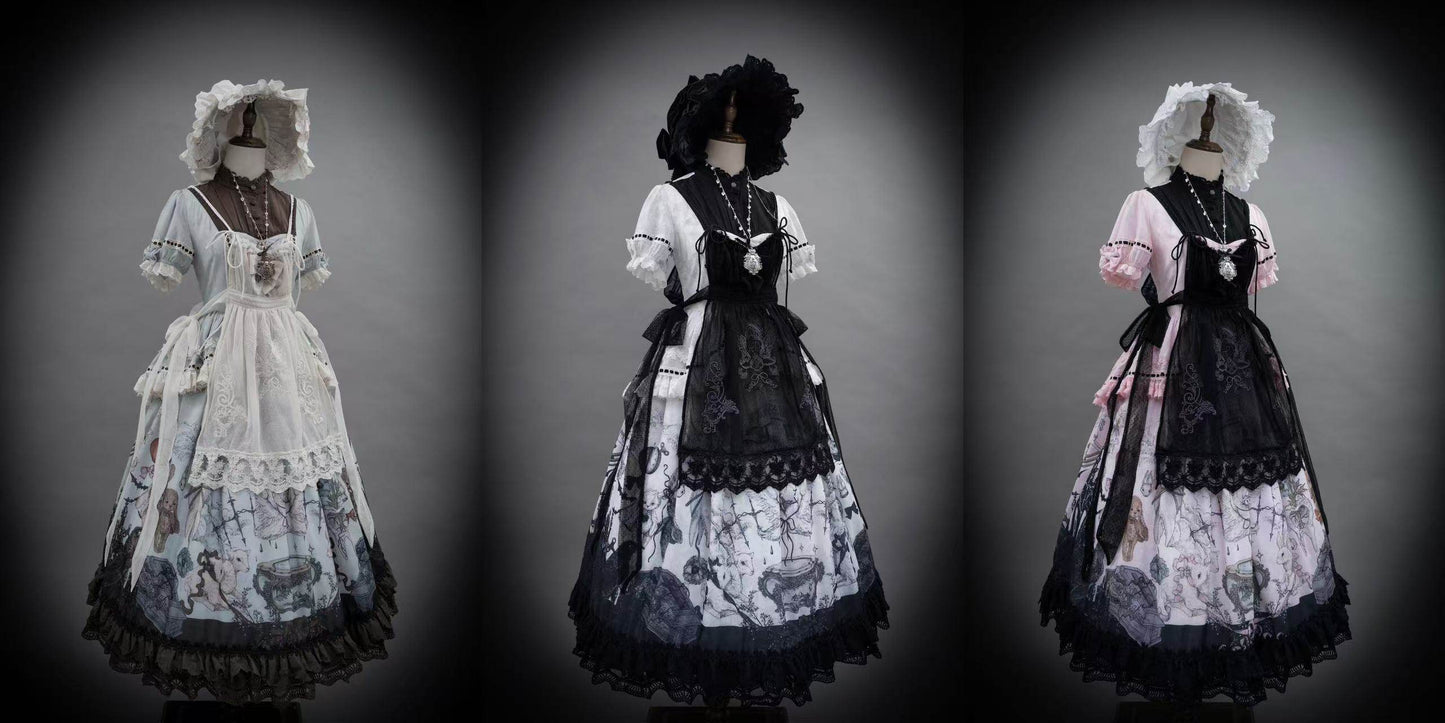 【受注予約~2/18】Symbiosis Doll エプロン【黒眼窩診療室】