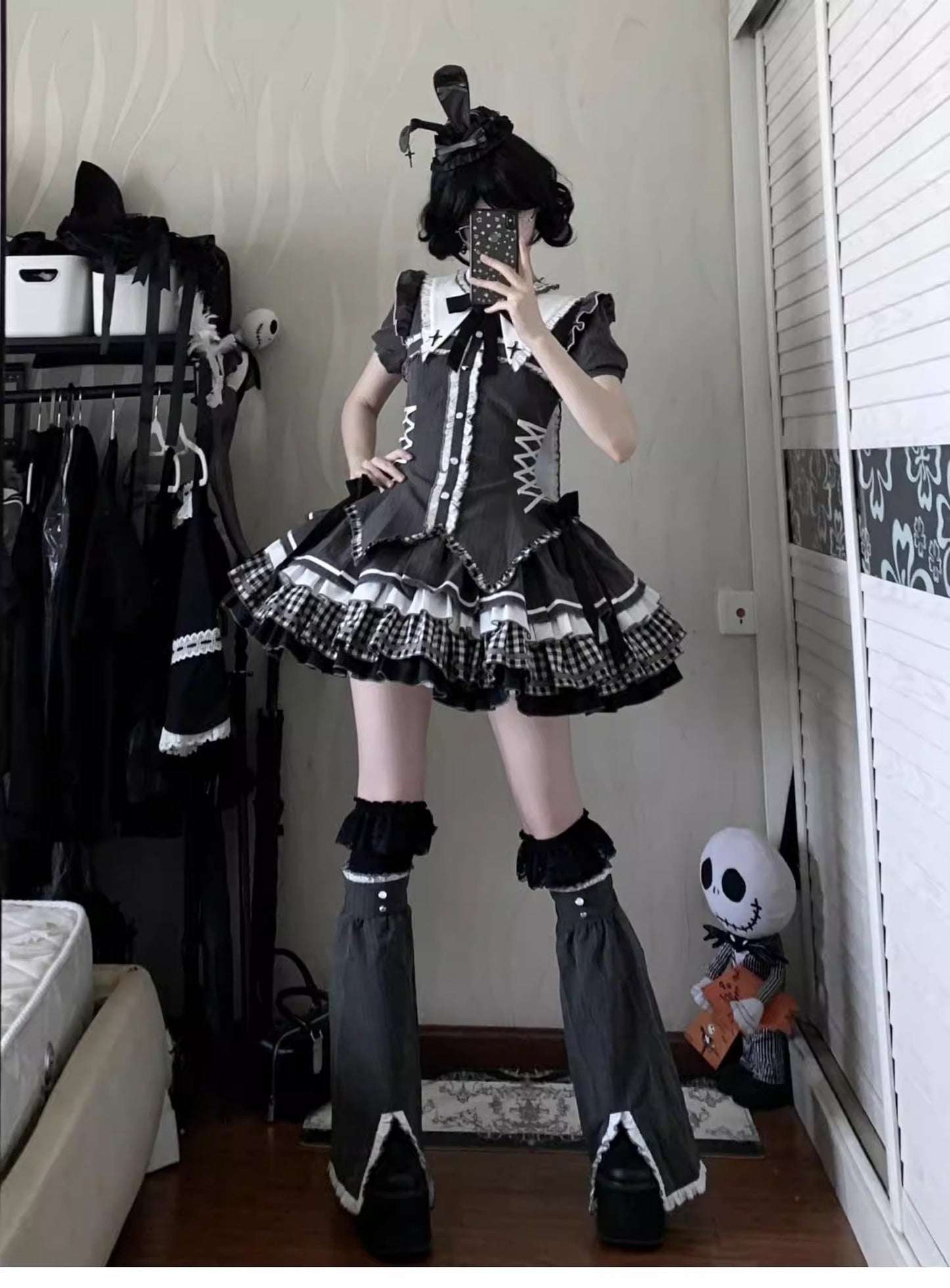 【受注予約~2/23】Berlin Testament ワンピース・付け袖【小欣】