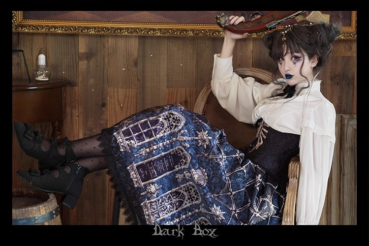 【受注予約~11/10】Ossuary スカート【Dark Box】