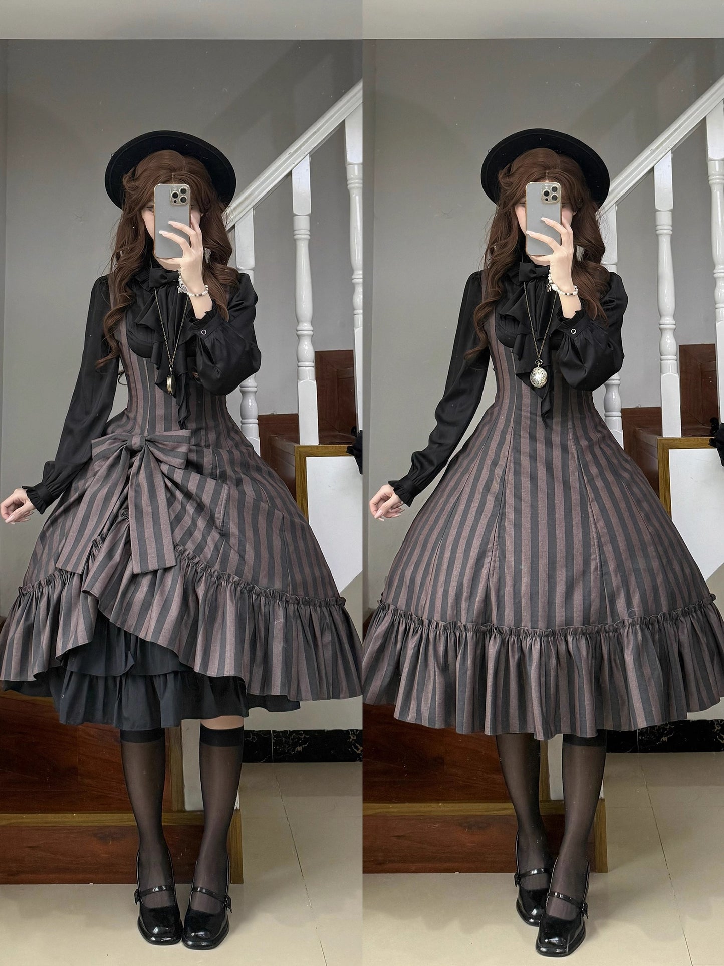 【受注予約~12/4】Black Forest ジャンパースカート【berryandwood】