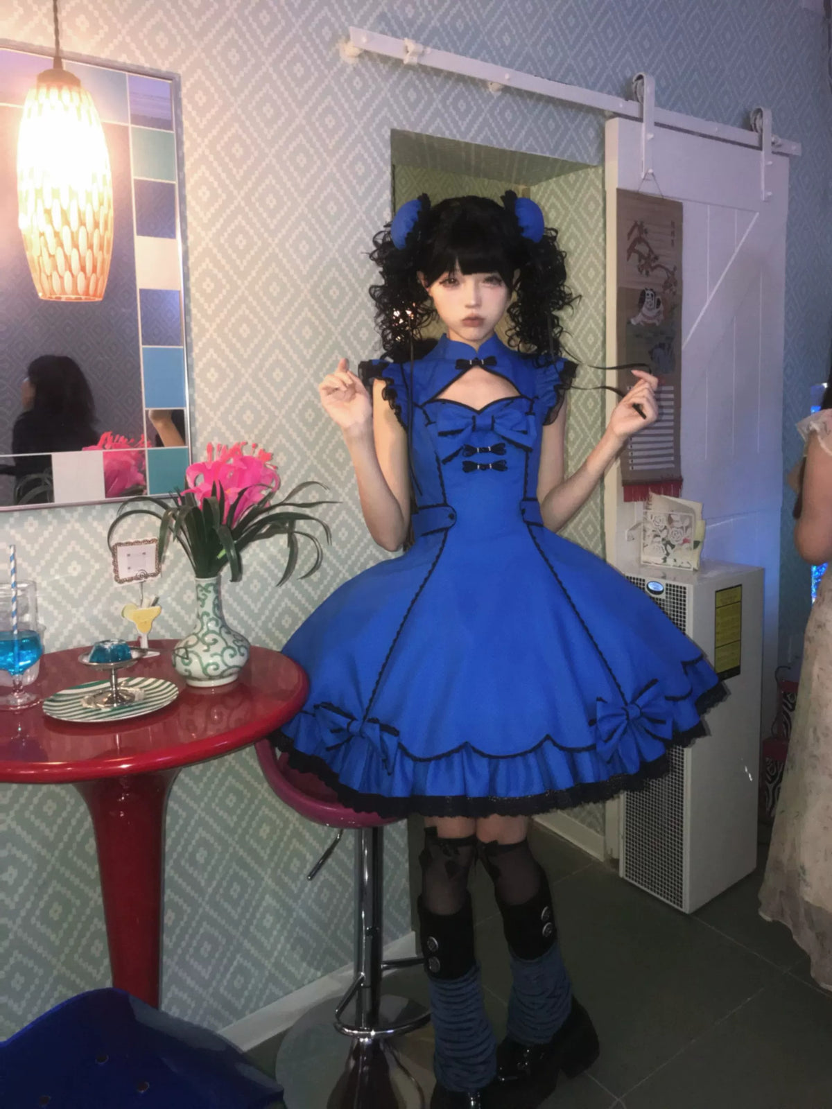【受注予約~10/6】Cinnabar Decree ワンピース・お団子セット【Sugar Cookies】