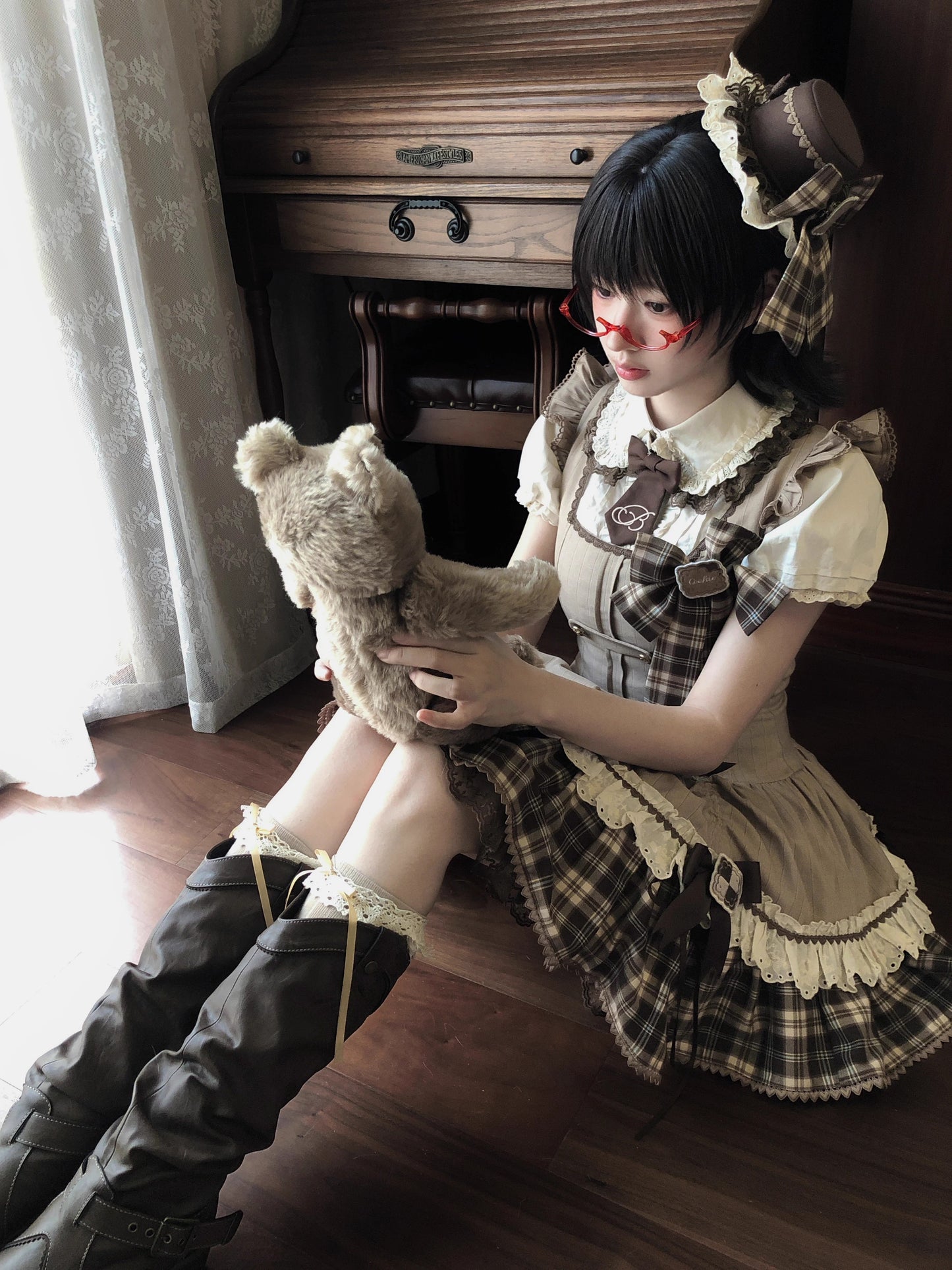 【受注予約~11/27】Cookie Detective ジャンパースカート【MQ】