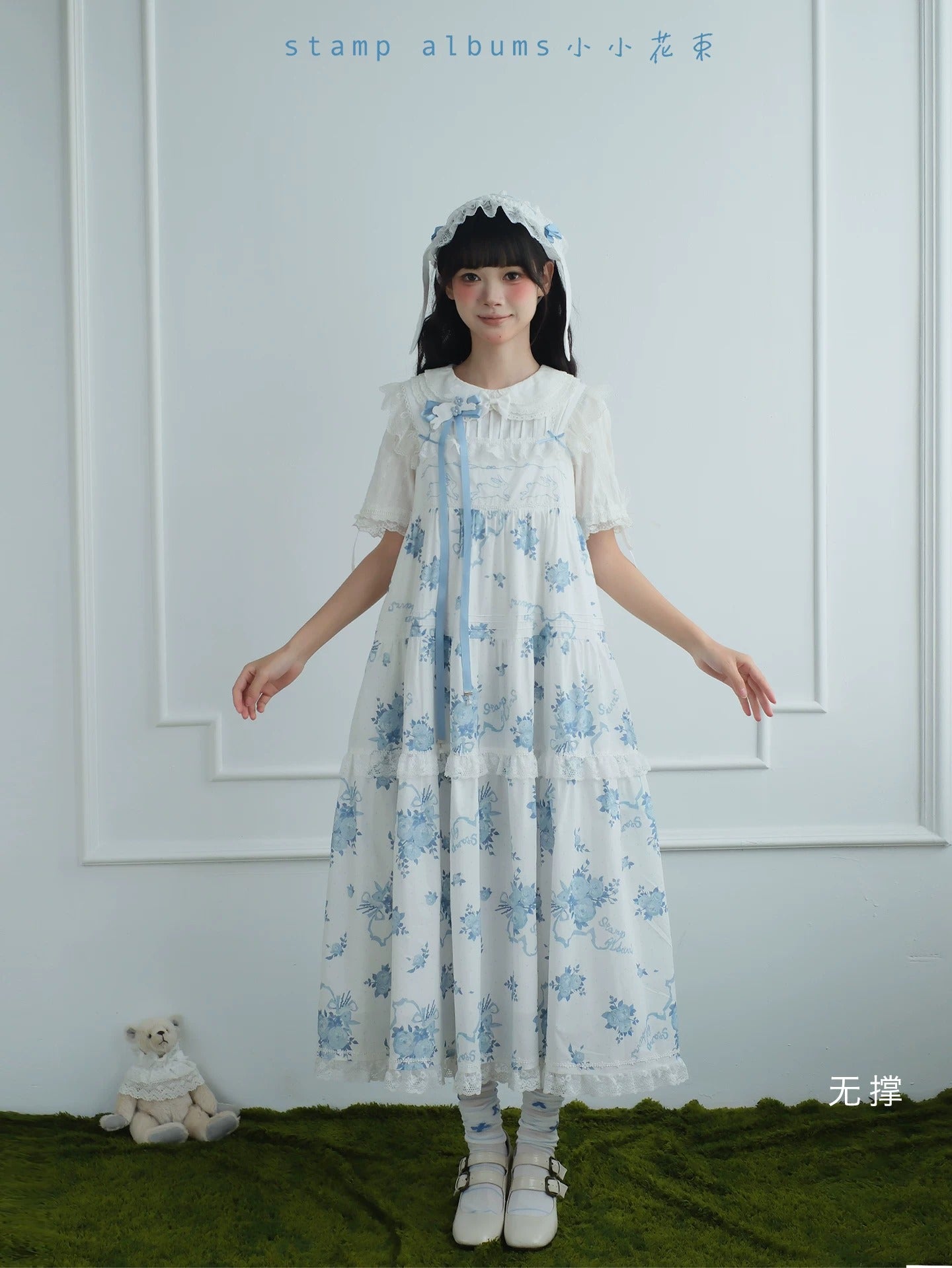 【受注予約~7/2】Petit Bouquet ワンピース・ジャンパースカート【Stamp Albums】
