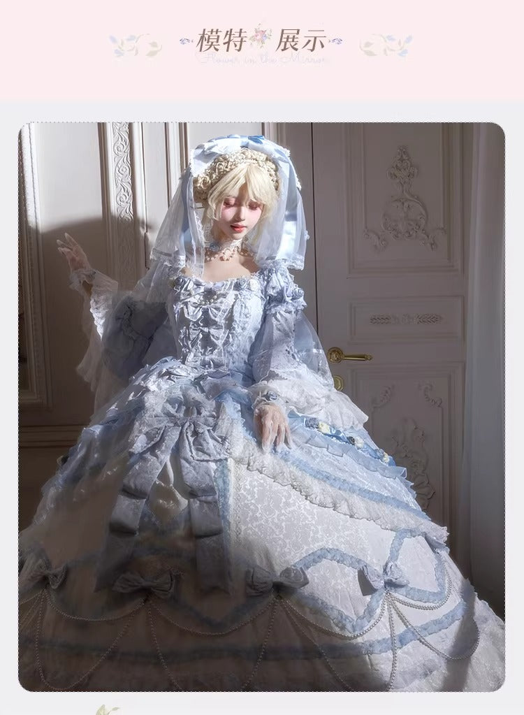 【受注予約~3/19】DreamRococo フルセット(ロング丈)【Dream Lolita】