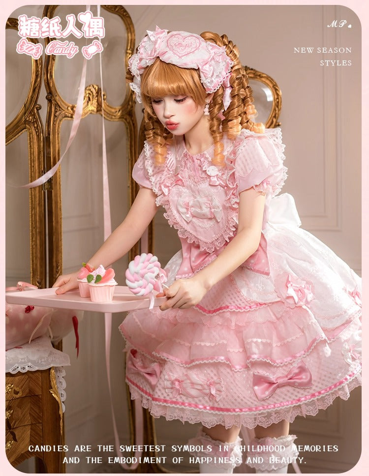 【受注予約~12/8】Candy Wrapper トップス・スカート【花与珍珠匣】