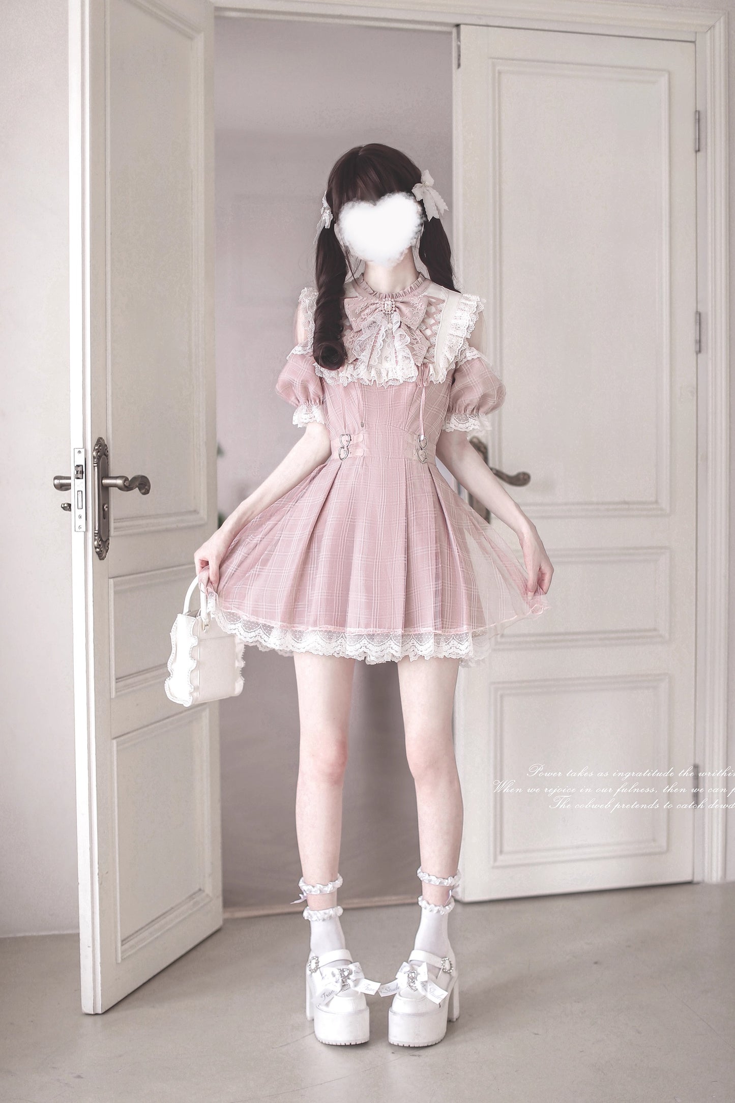 Heart Beat Angel ワンピース(ピンク)【胡桃木JK】