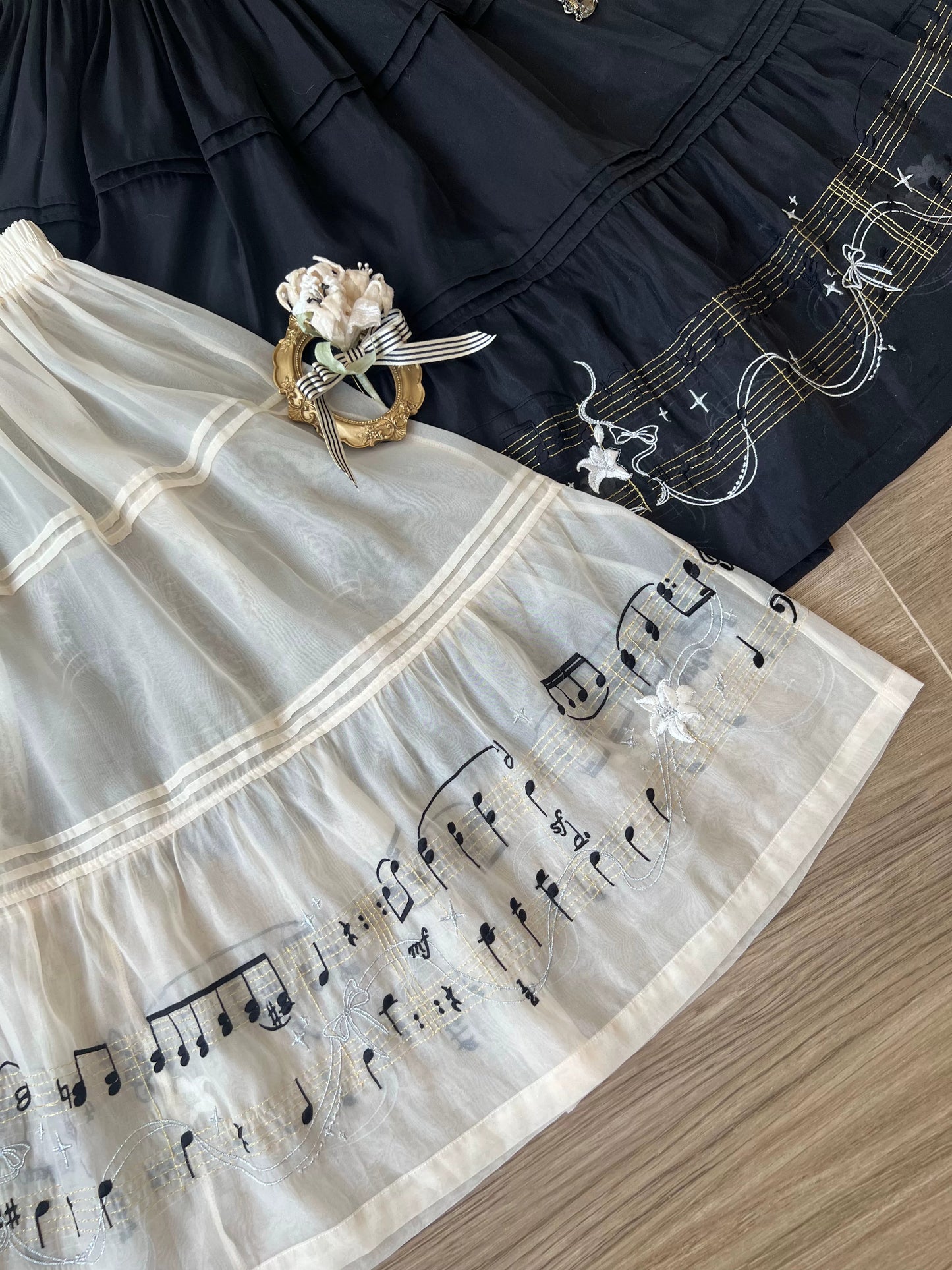 The Secret of the Black Lilies トップス・スカート【Cyan】