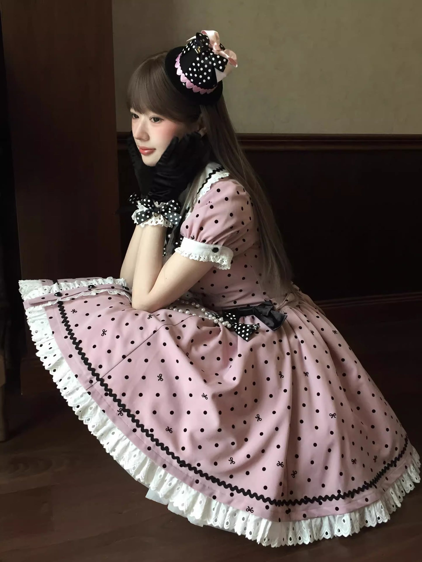 【受注予約~11/20】Ribbondoll ワンピース【Cutey Mask】