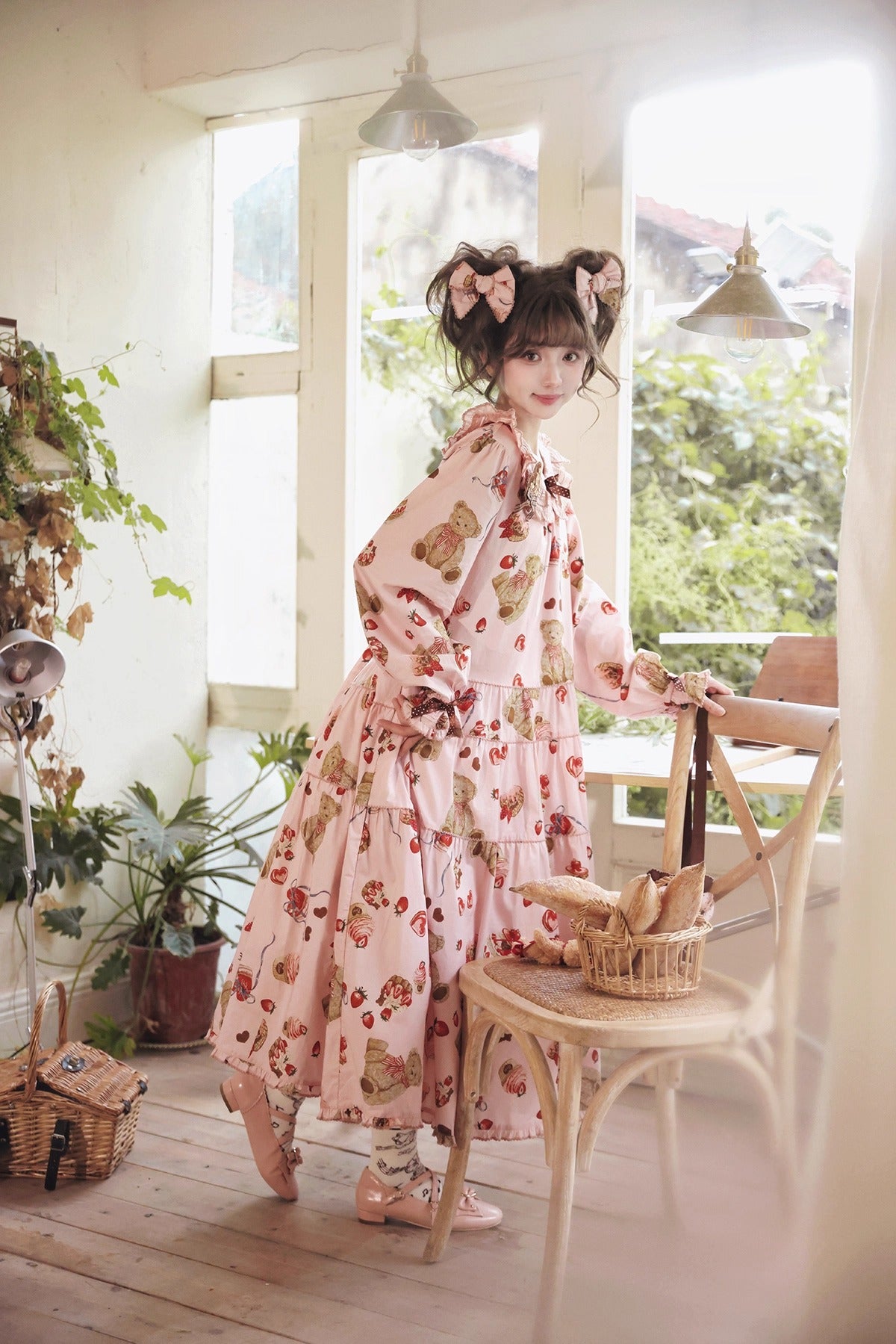 【受注予約~10/9】Chocolate Bear 2.0 ワンピース【Maple Sugar】