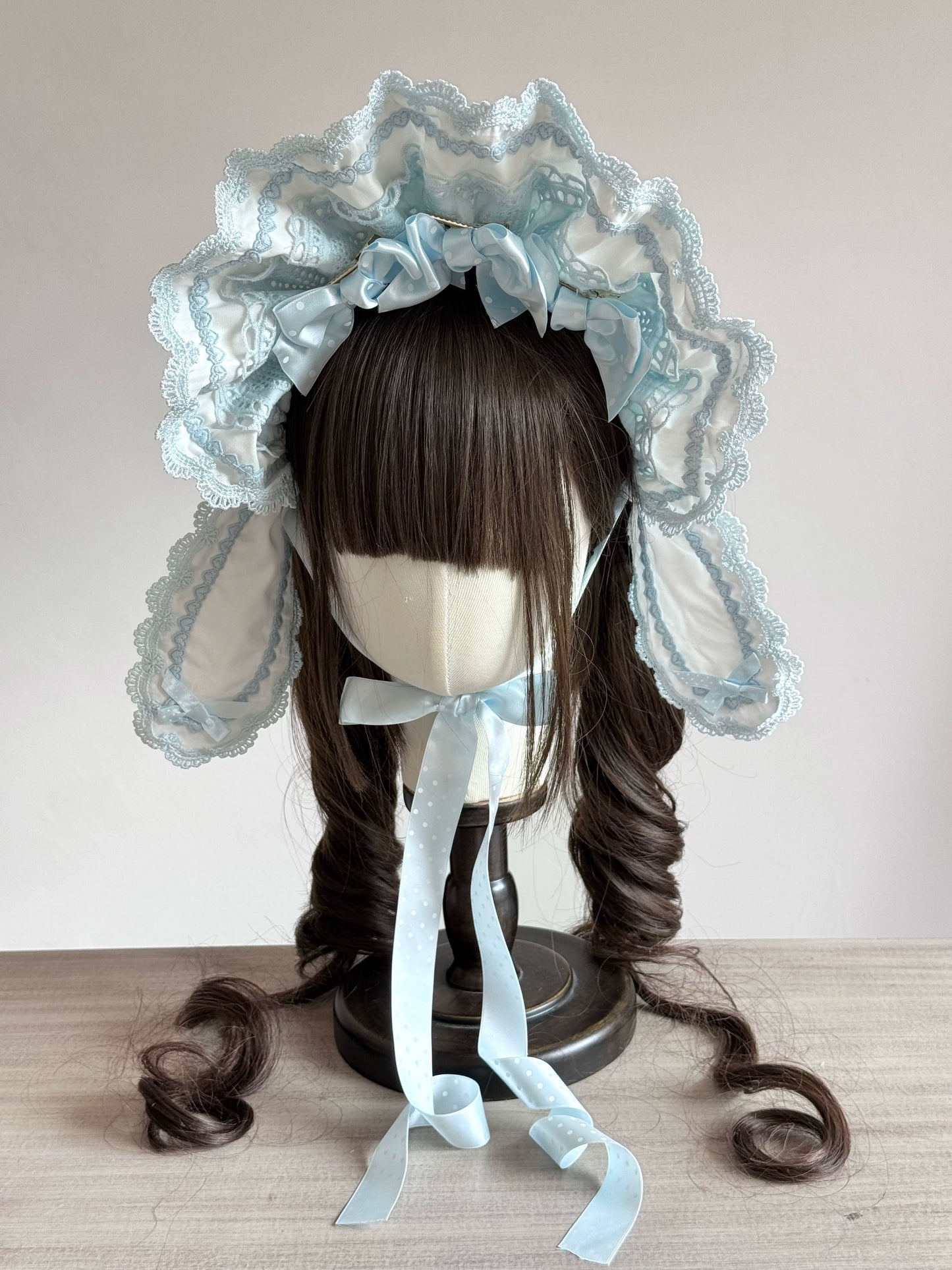 うさ耳ボンネット【妹抖手作工作屋】