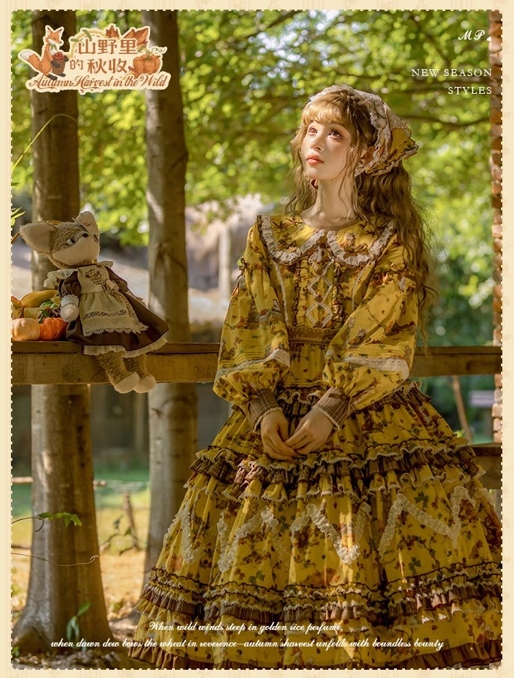 [Pre-orders open until October 2nd] Autumn Harvest in the Hill Accessories [Flowers and Pearl Box]