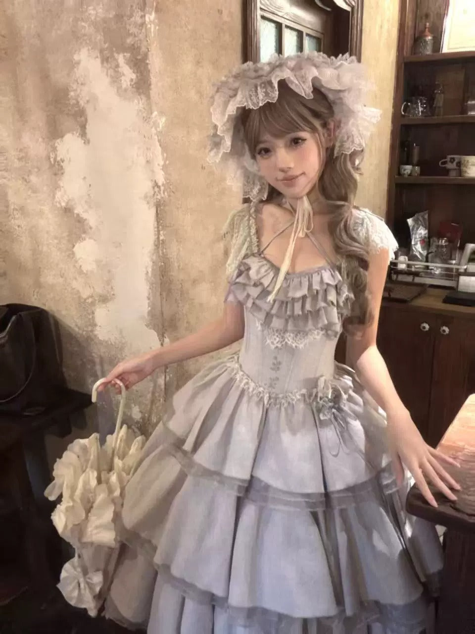 【受注予約~4/27】Lingxi ワンピース【sara bell】