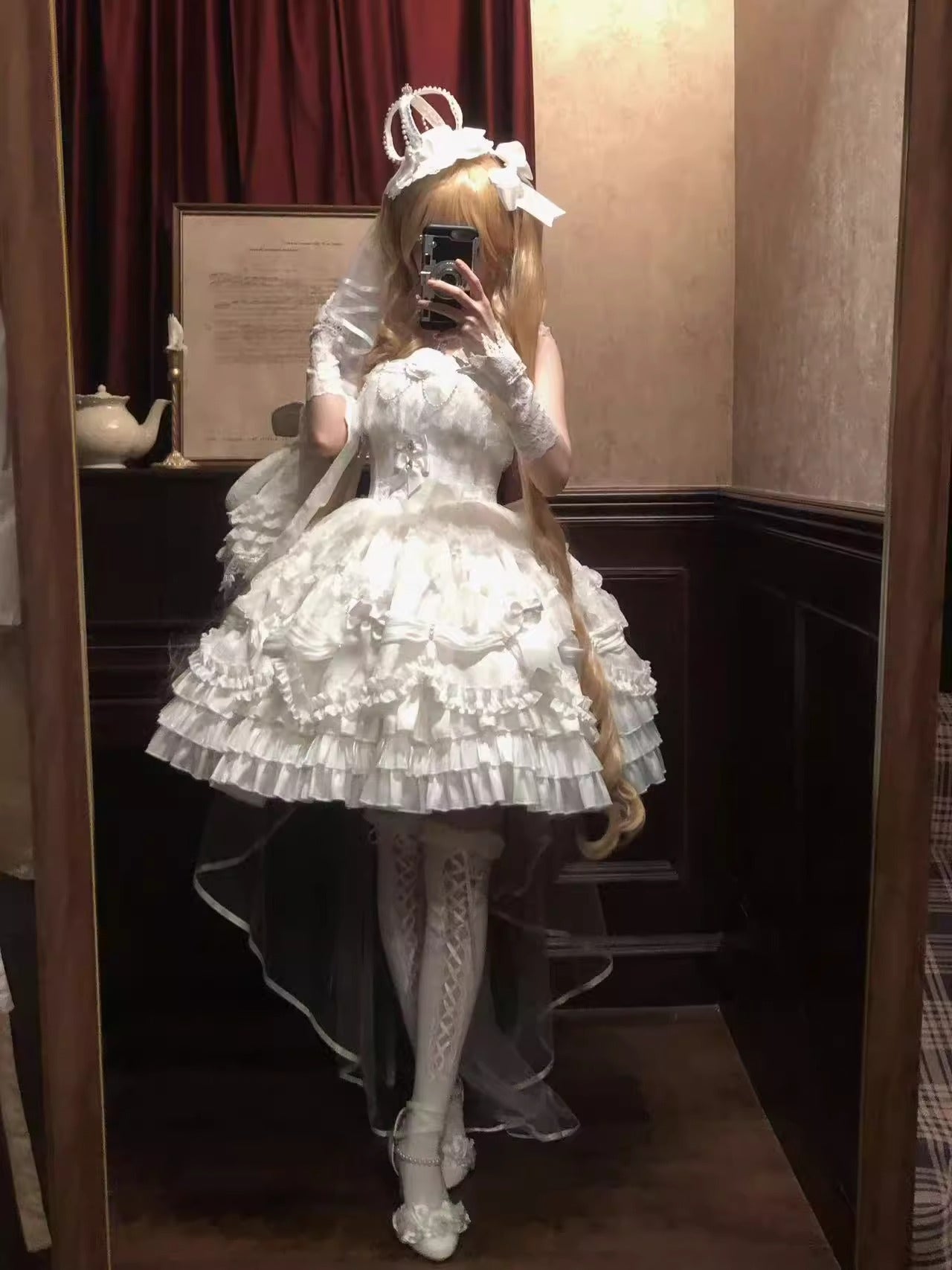 【受注予約~12/25】Gilded Dance Party ジャンパースカート【Starry Messenger】