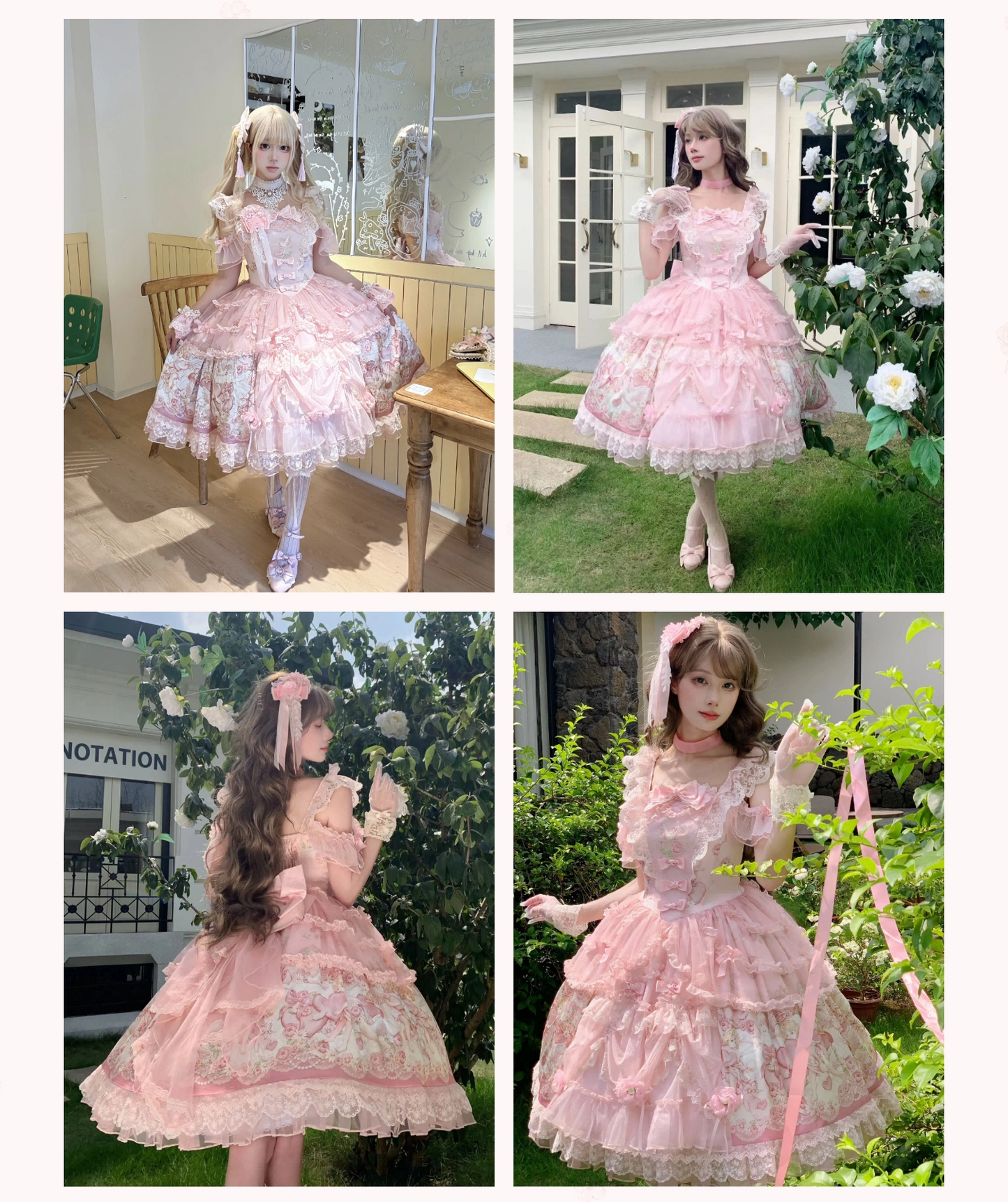 【受注予約~7/26】Cupid, God of Love ワンピース・ジャンパースカート【Dreamscape Double Cherry Blossom Box】