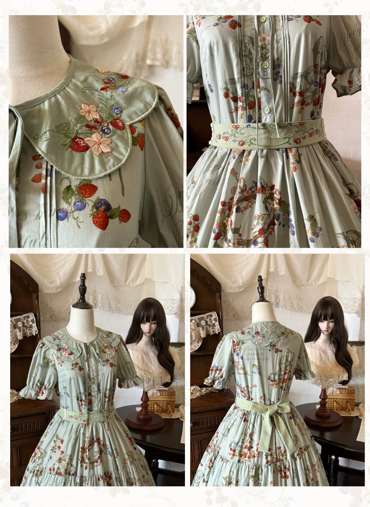 Summer Berrys ワンピース【Zoncel】