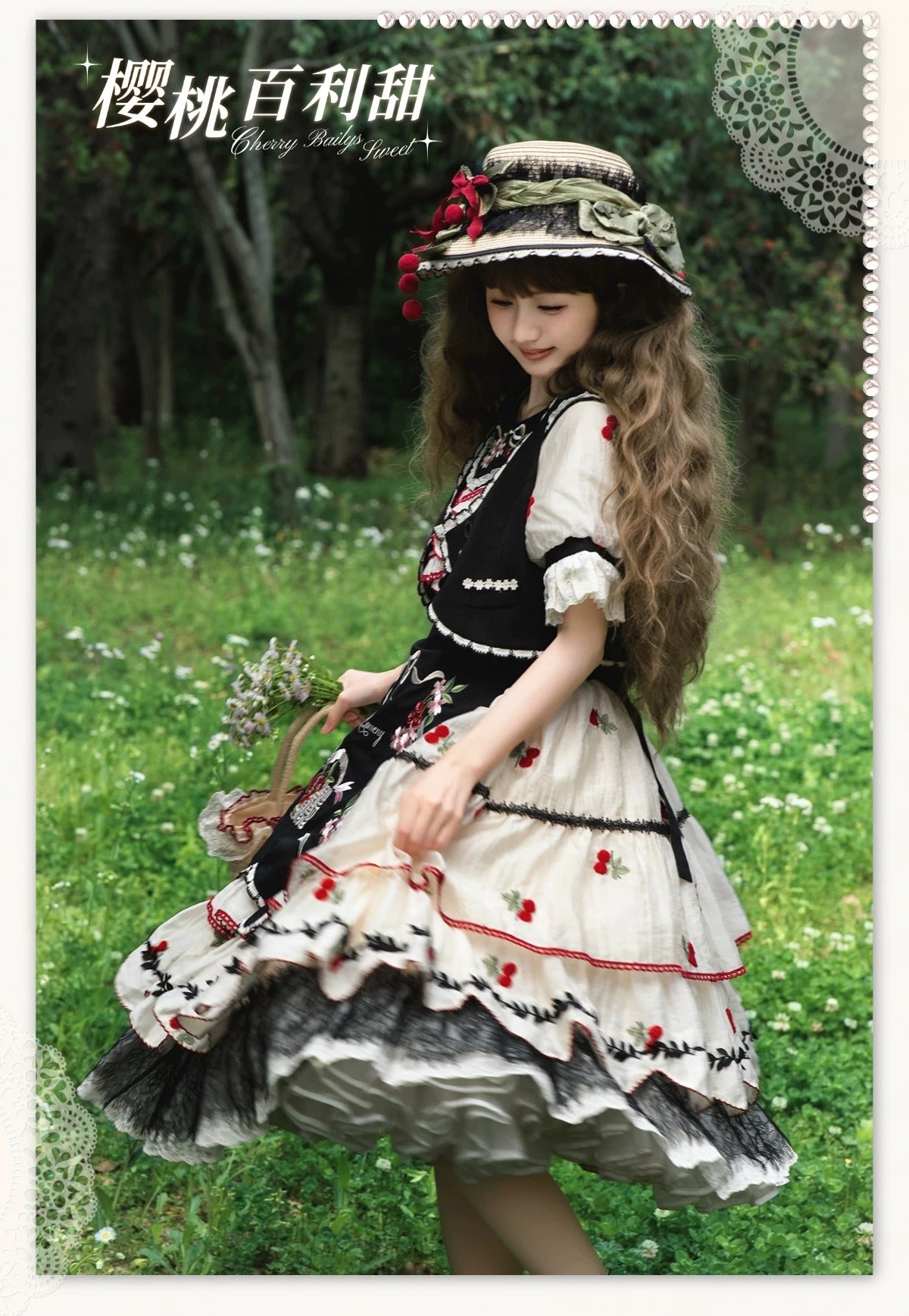 【受注予約~5/28】Cherry Baileys ワンピース・フルセット【Peony】
