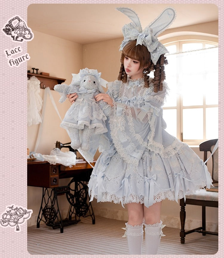 【受注予約~12/23】Race Doll ワンピース(タイプ3)【花与珍珠匣】