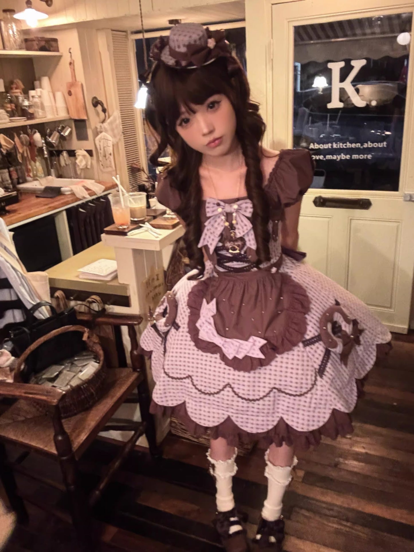 【受注予約~11/5】チョコレートドット アクセサリー【Sugar Cookies】