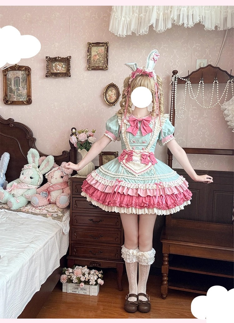 [Pre-orders until September 23rd] Lop-Ear Rabbit Full Set [Heart-Playing Couple]