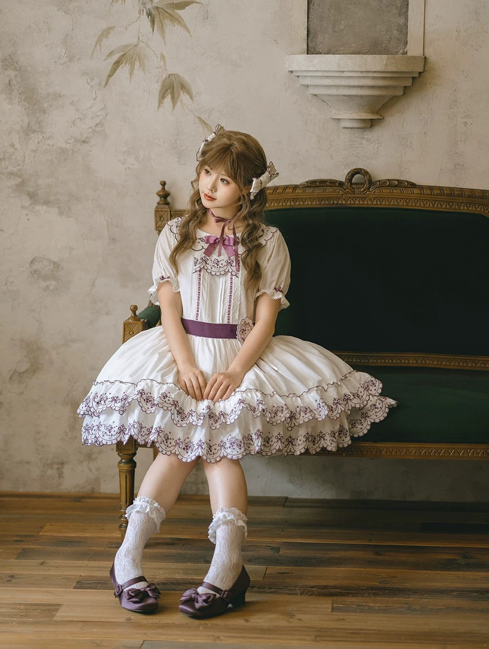 【受注予約~7/23】Orchard of the Four Seasons ワンピース(タイプ3)【Miss Point】