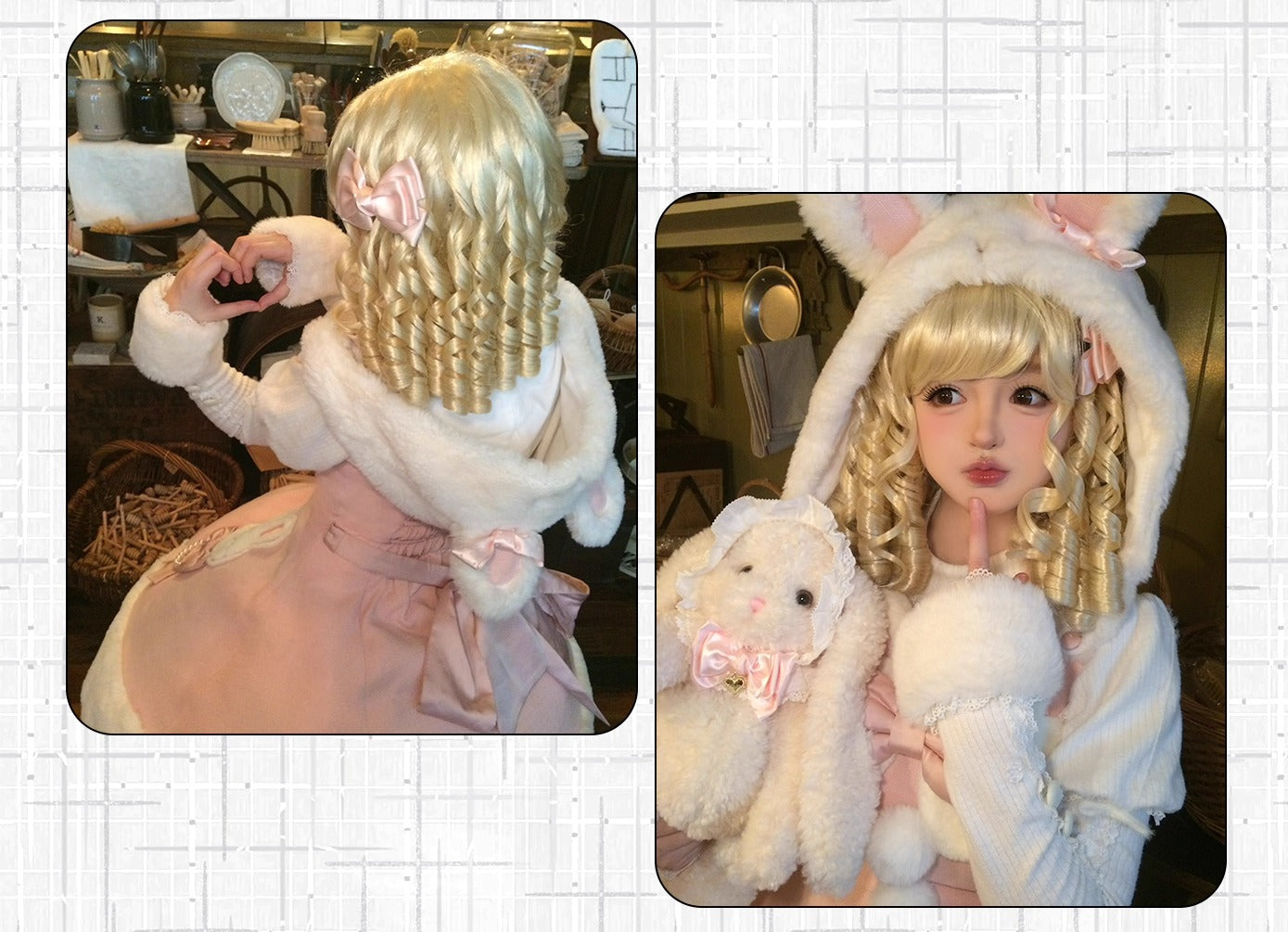 【受注予約~10/20】Champs Messenger ジャンパースカート・インナートップス【LizBird】