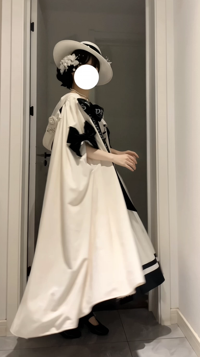 【受注予約~7/29】Phantom Lady ロングマント【時之砂】