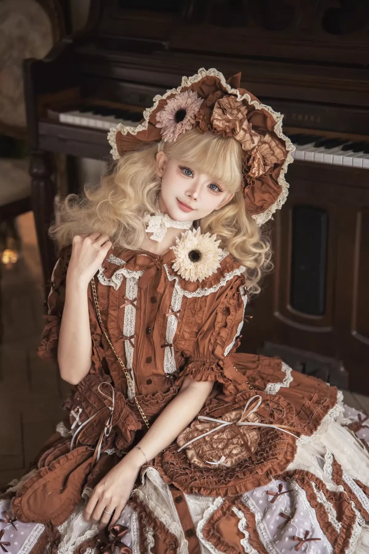 【受注予約~3/18】Rothenburg Bear 4.0 ワンピース(くまなし)【MONO GIRL】