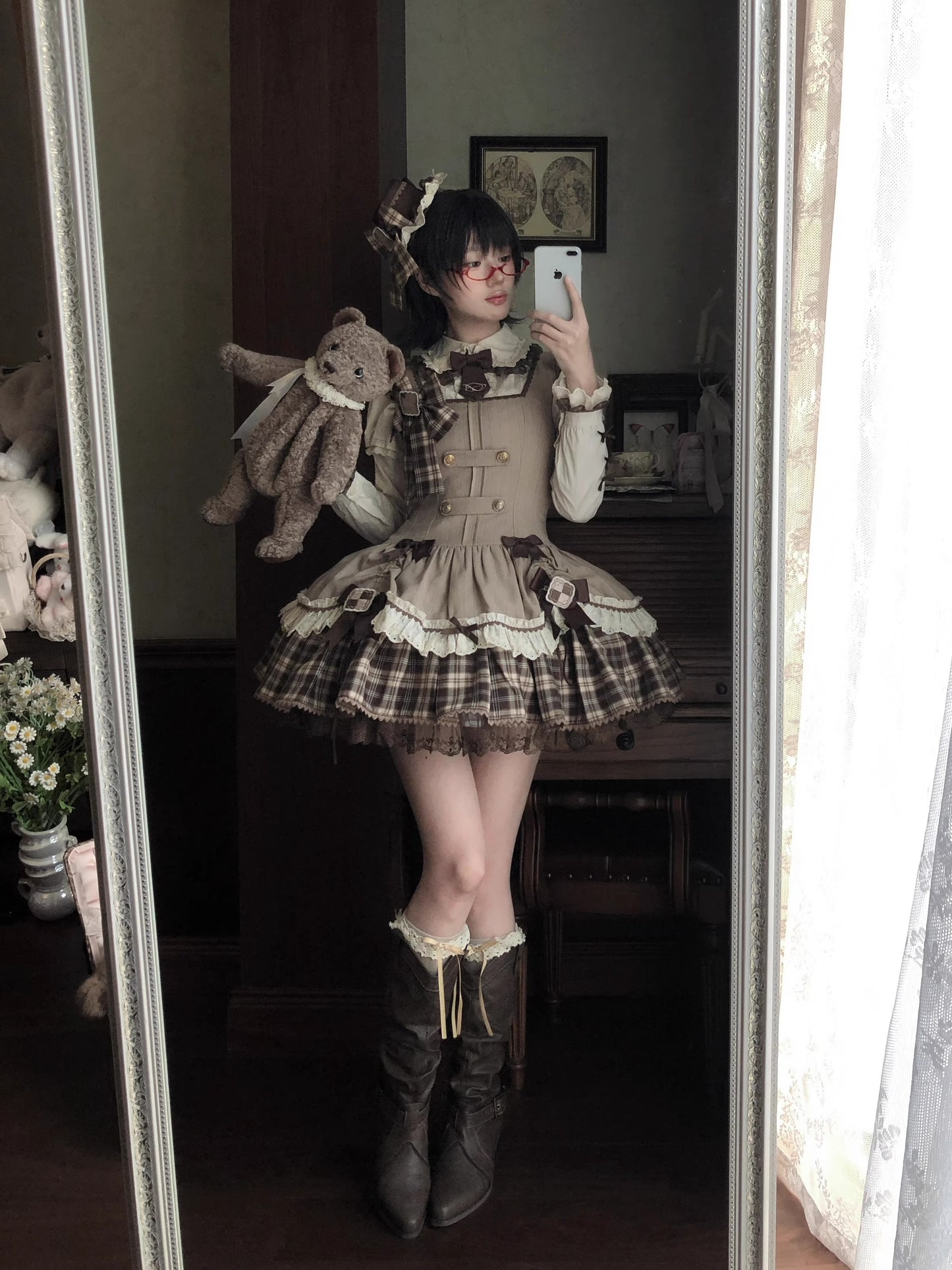 【受注予約~11/27】Cookie Detective ジャンパースカート【MQ】