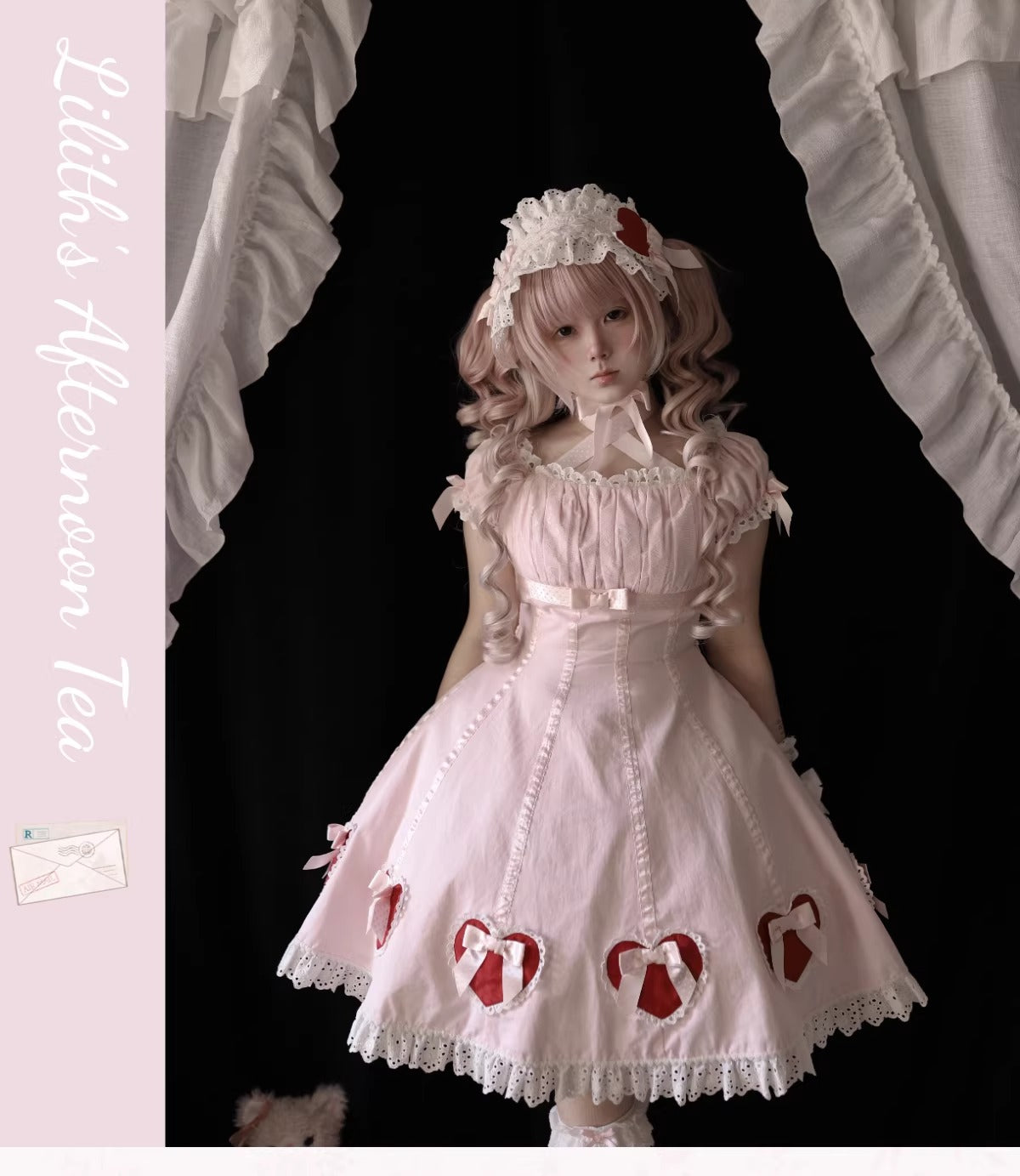 【受注予約~3/12】Lilith's Afternoon Tea ワンピース【小能熊】