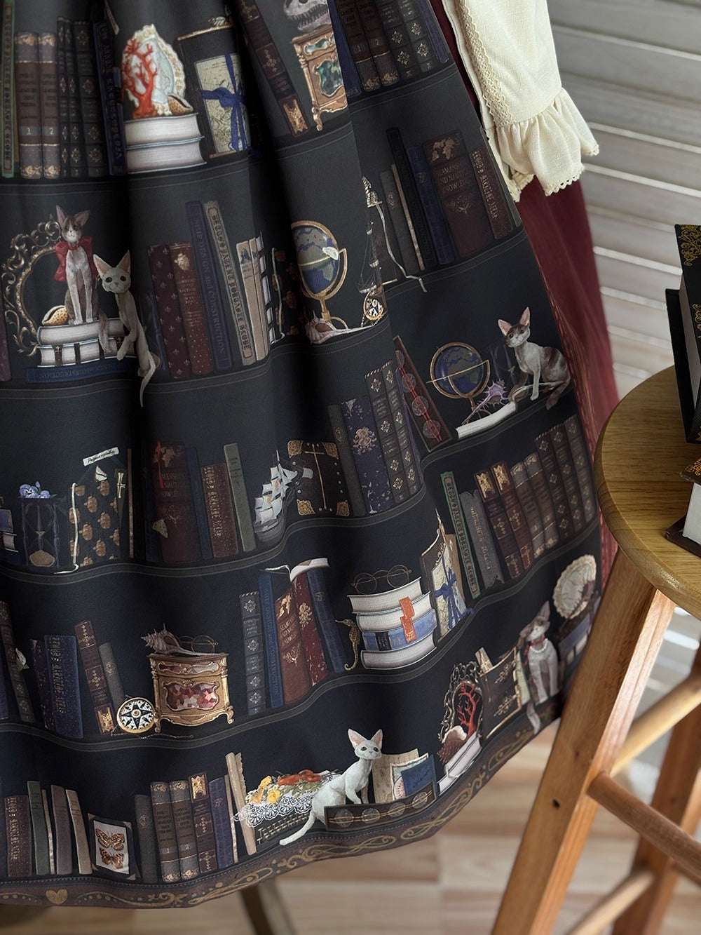 【受注予約~11/6】German Bookshelf ジャンパースカート【Miss Point】