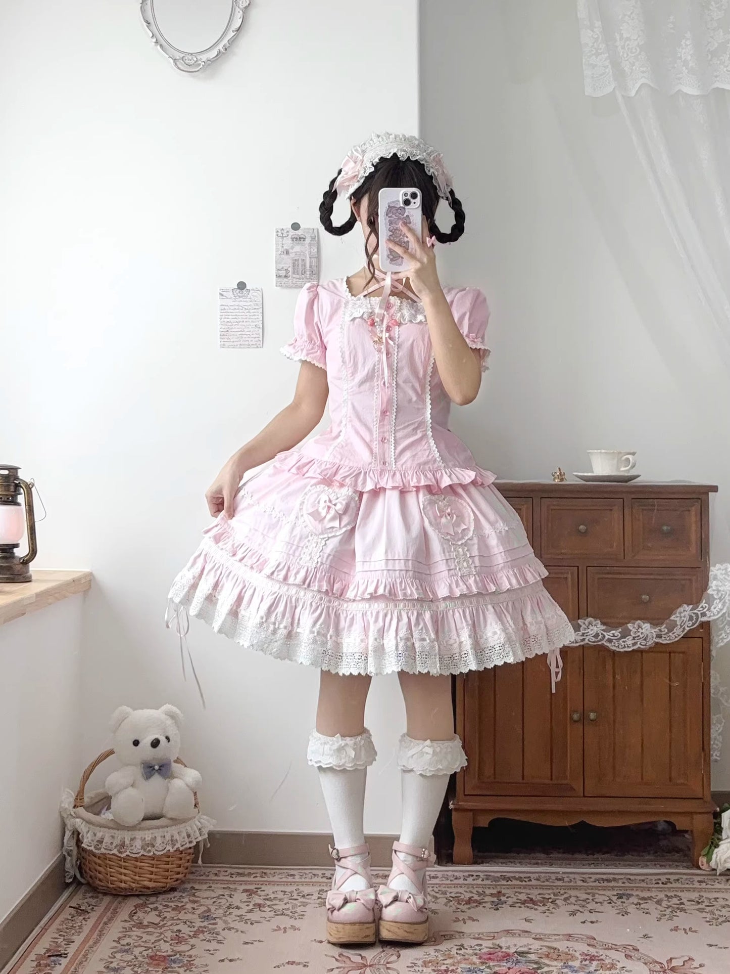 【受注予約~4/23】春日桃姫 ブラウス【Rose and Neverland】